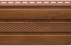 Планка "софит с перфорацией" дуб золотистый Т-20 - 3м.